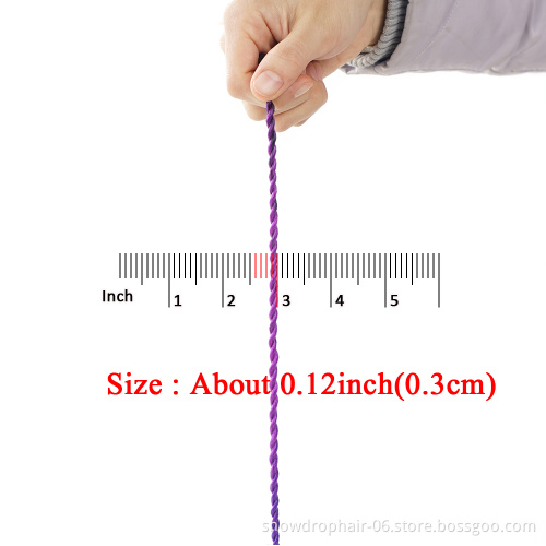 Hot Sell 14 18 22 24 Inch Wholesale Pre Looped Ombre Jumbo Braid Senegalese Mambo Twist Crochet Braiding Hair